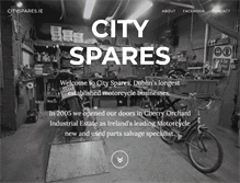 Tablet Screenshot of cityspares.ie